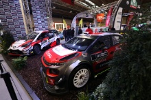 WRC Cars on the Dayinsure Wales Rally GB display
