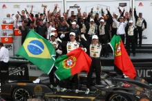 Filipe Albuquerque, Joao Barbosa, Christian Fittipaldi, Mustang Sampling Racing, Cadillac Dpi