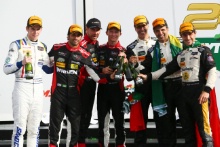 Action Express drivers on the podium