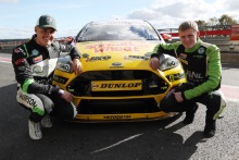 Dunlop Young Drivers Prize Test, Ant Whorton-Eales (GB) Motorbase Ford Focus, Nathan Harrison (GB) Motorbase Ford Focus