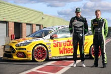 Dunlop Young Drivers Prize Test, Ant Whorton-Eales (GB) Motorbase Ford Focus, Nathan Harrison (GB) Motorbase Ford Focus