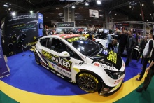 Power Maxed Racing Vauxhall Astra on the BTCC stand