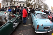 Banbury Passage Control on the Monte Carlo Historique Rally for the Glasgow competitors