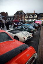 Banbury Passage Control on the Monte Carlo Historique Rally for the Glasgow competitors