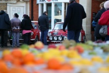 Mini on display in Banbury