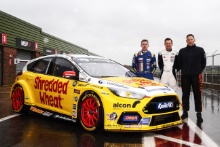 Kyle Reid (GBR), James Gornall (GBR) and Andy Wilmot (GBR) Motorbase Ford Focus