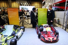 Karun Chandhok (IND) on the Motorsport UK stand
