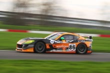 #86 SVG Motorsport Ginetta G56 GT4 of James Townsend and Leona Theobald