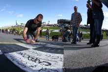 Fans at Daytona International Speedway