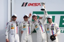 Madison Snow / Jan Heylen / Patrick Dempsey / Philipp Eng Wright Motorsports Porsche 911 GT America 
