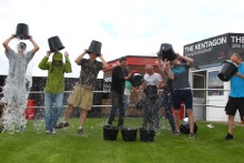 Champion of Brands  Ice Bucket Challenge - led by James Beckett to raise awareness for www.racingformnd.com
