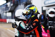 Aston Millar - R Racing Ginetta Junior - Liam McNeilly - Fox Motorsport Ginetta Junior
