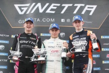 Harri Reynolds - Assetto Motorsport Ginetta Junior - Aston Millar - R Racing Ginetta Junior - Liam McNeilly - Fox Motorsport Ginetta Junior