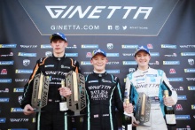 Luke Watts - R Racing Ginetta Junior - Freddie Slater - R Racing Ginetta Junior  - Alisha Palmowski - Preptech UK Ginetta Junior