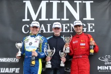 Podium Joe Wiggin - Pantera Carpentry MINI, Nelson King - Graves Motorsport MINI, Tom Ovenden - EXCELR8 Motorsport MINI